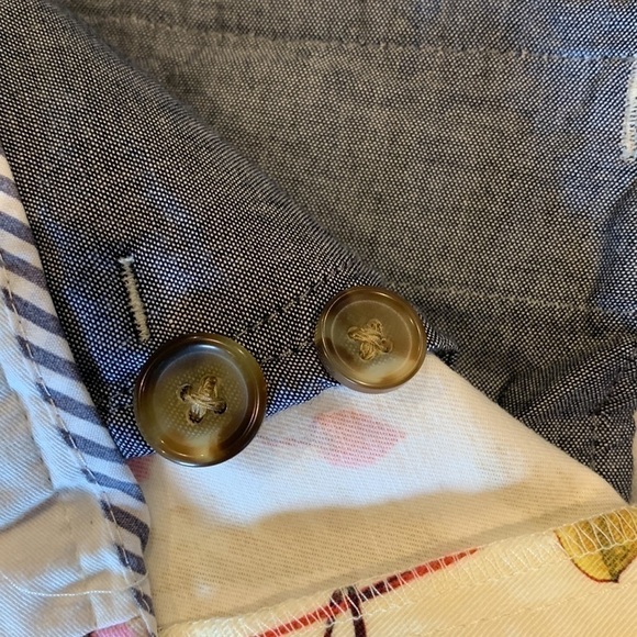 Lands End floral pants size 8 NWOT mid rise straight leg - Picture 11 of 14